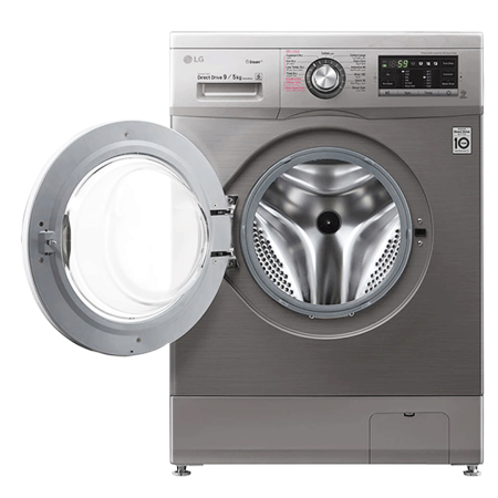 Lave Linge Séchante Frontale LG - FH4G6VDGG6 | 9 KG & 5KG - Silver - 1400 Tours