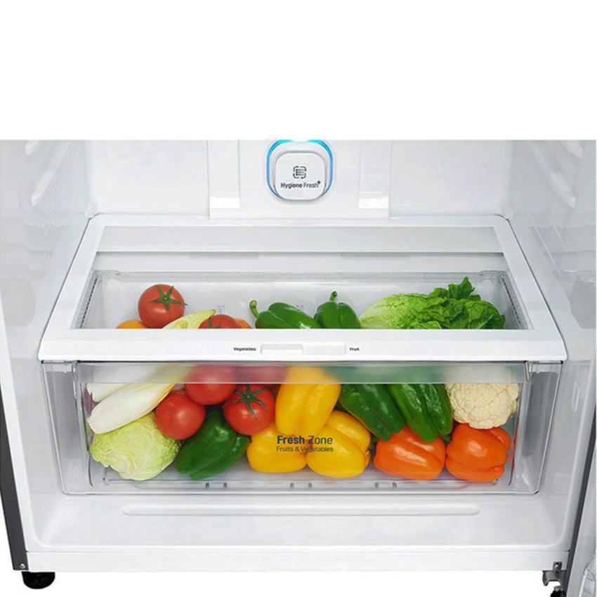 Réfrigérateur LG GN-H702HLHL | 506 L - No Frost -  Silver - 80 Cm - Garantie 3 Ans