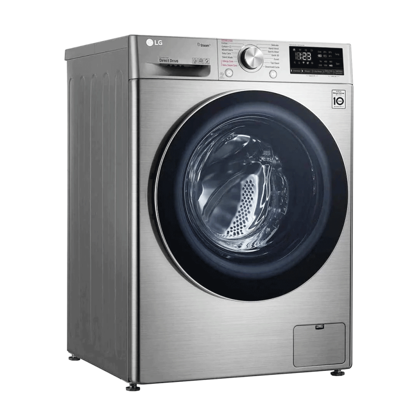 Lave Linge Frontale LG Vivace | 9 KG - Smart DD - Silver - 1400 Tours 
