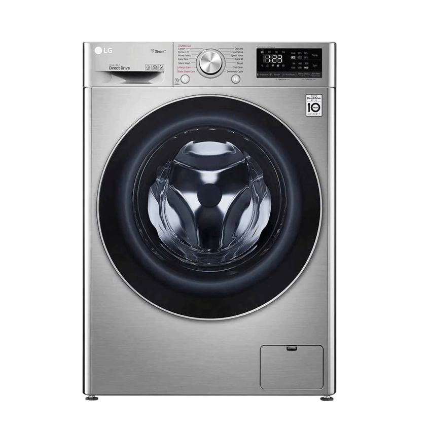 Lave Linge Frontale LG Vivace | 9 KG - Smart DD - Silver - 1400 Tours 