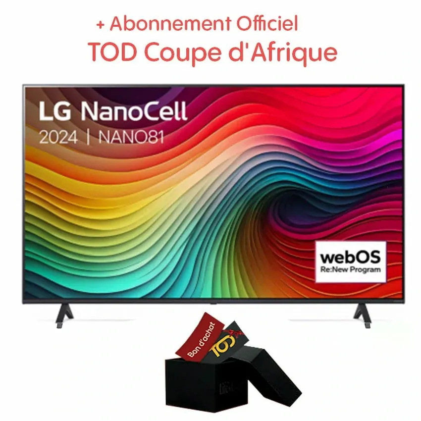 Tv LG Nanocell B46LA | 50 Pouces - 4K UHD - Smart Web Os - Garantie 2 Ans