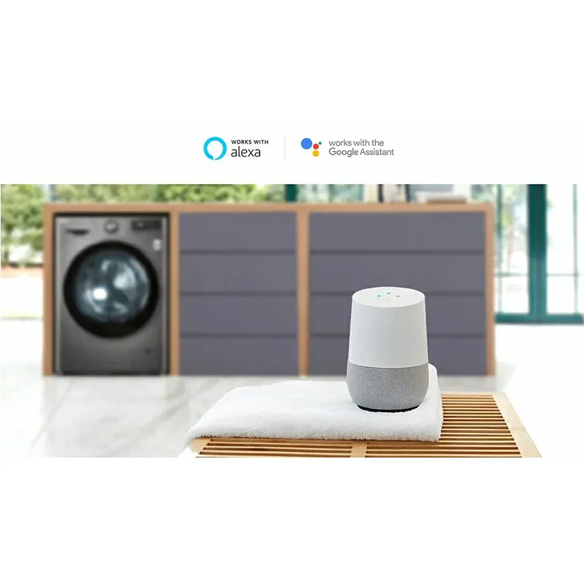 Lave Linge Frontale LG Vivace | 9 KG - Smart DD - Silver - 1400 Tours 