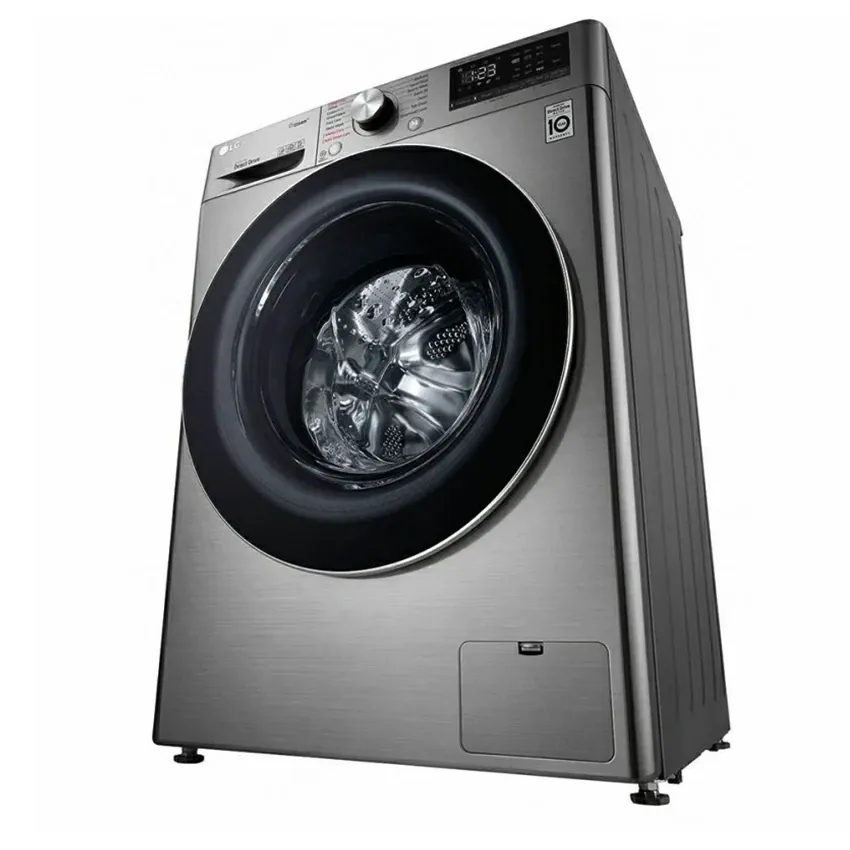 Lave Linge Frontale LG Vivace | 9 KG - Smart DD - Silver - 1400 Tours 