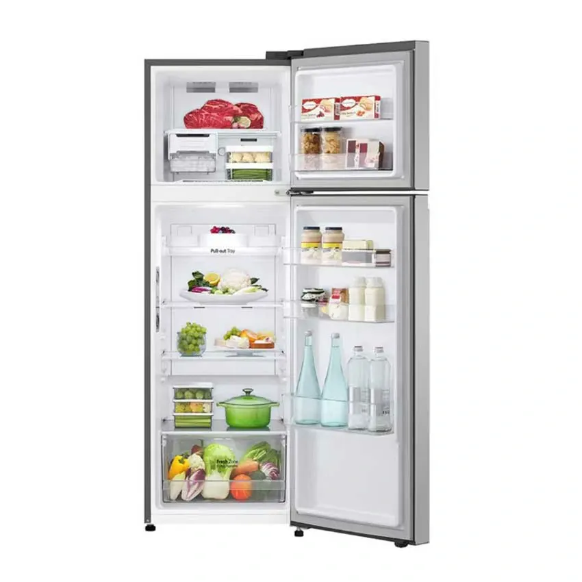 Réfrigérateur LG GL-B262PQKB | 266 L  No Frost Inverter A+++ Silver