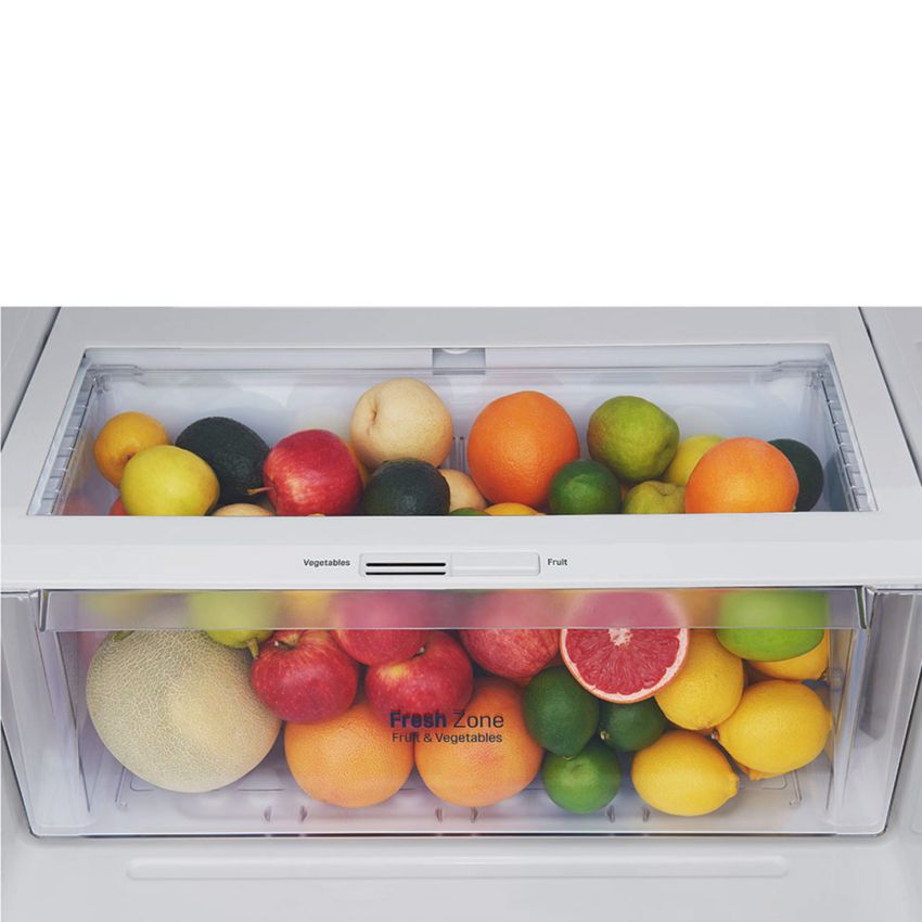 Réfrigérateur LG GL-F502HLHL | 438 L - No Frost - 70 Cm - Silver + Fontaine d'eau