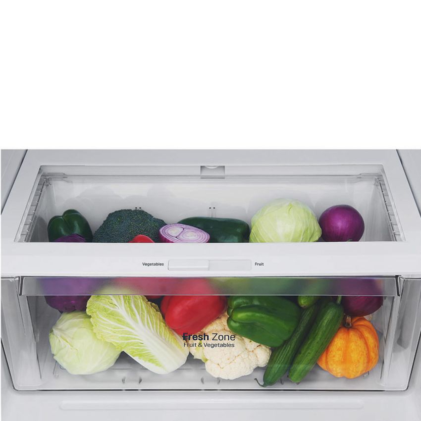 Réfrigérateur LG GL-F502HLHL | 438 L - No Frost - 70 Cm - Silver + Fontaine d'eau