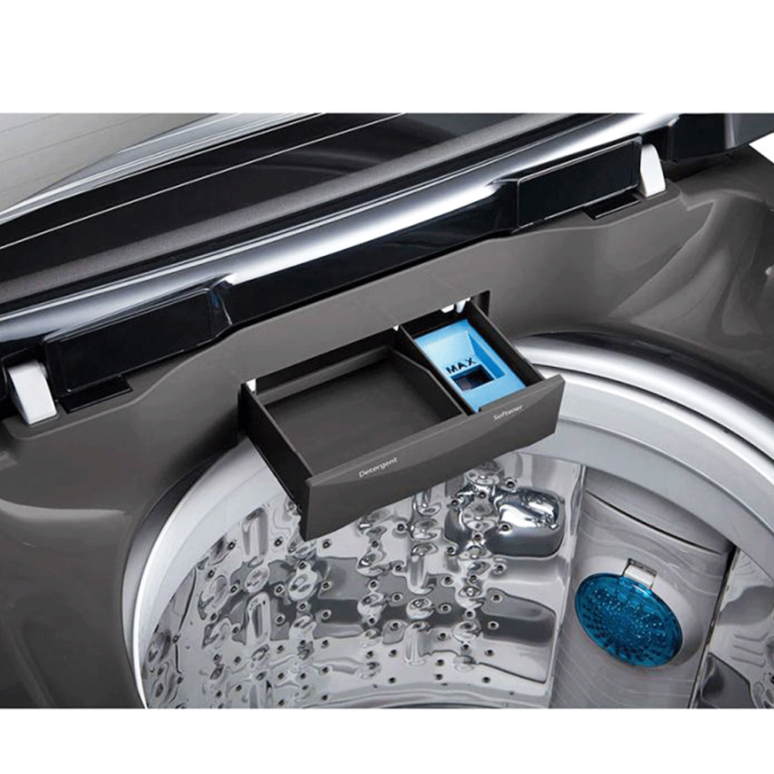 Lave Linge Frontale LG - T1466NEHG2 | 14 KG - Noir - 1400 Tours