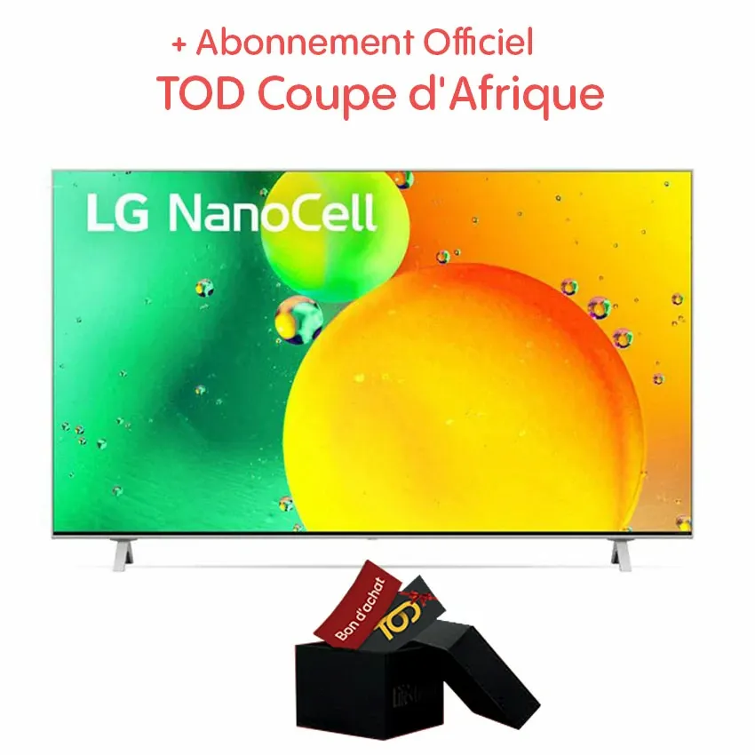 Tv LG Nanocell 776QA | 50 Pouces - 4K UHD - Smart Web Os - Garantie 2 Ans