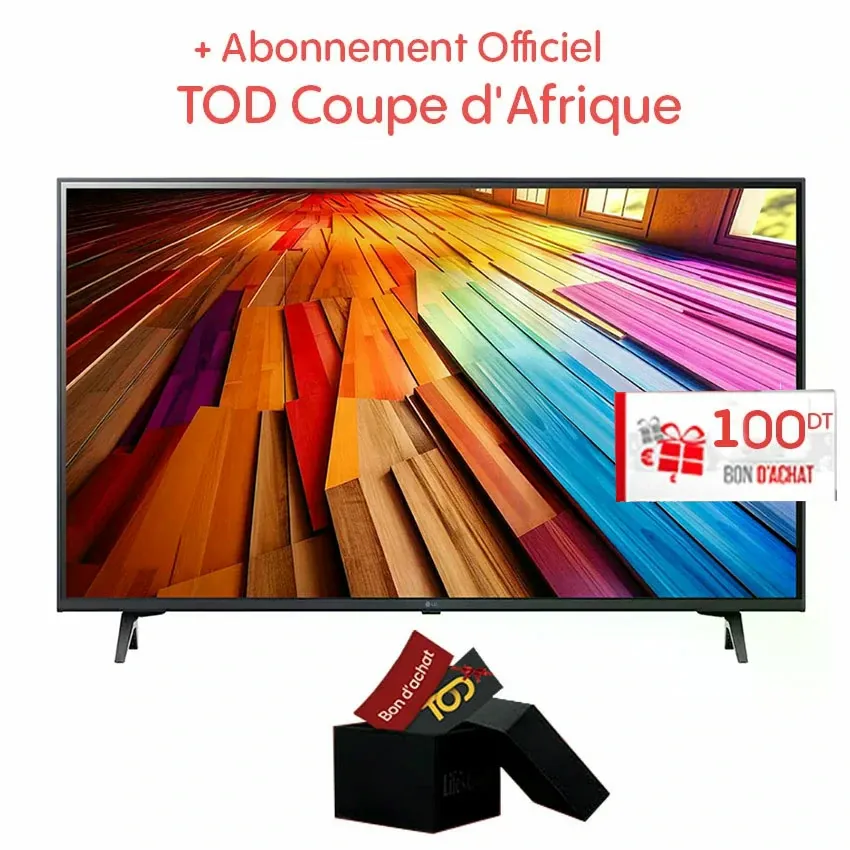 Tv LG UT80006LA | 55 Pouces  - 4K UHD  - Web Os - Garantie 2 Ans
