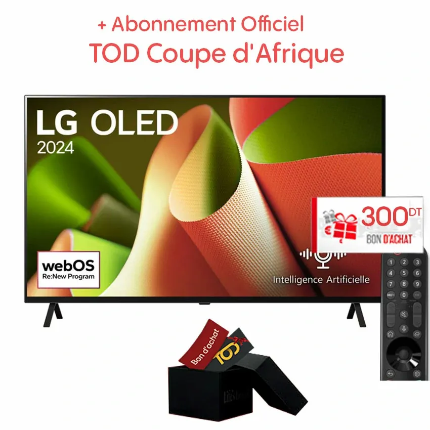 Tv LG OLED 65B46LA | 65 Pouces - 4K Ultras HD - Smart Web Os - Garantie 2 Ans